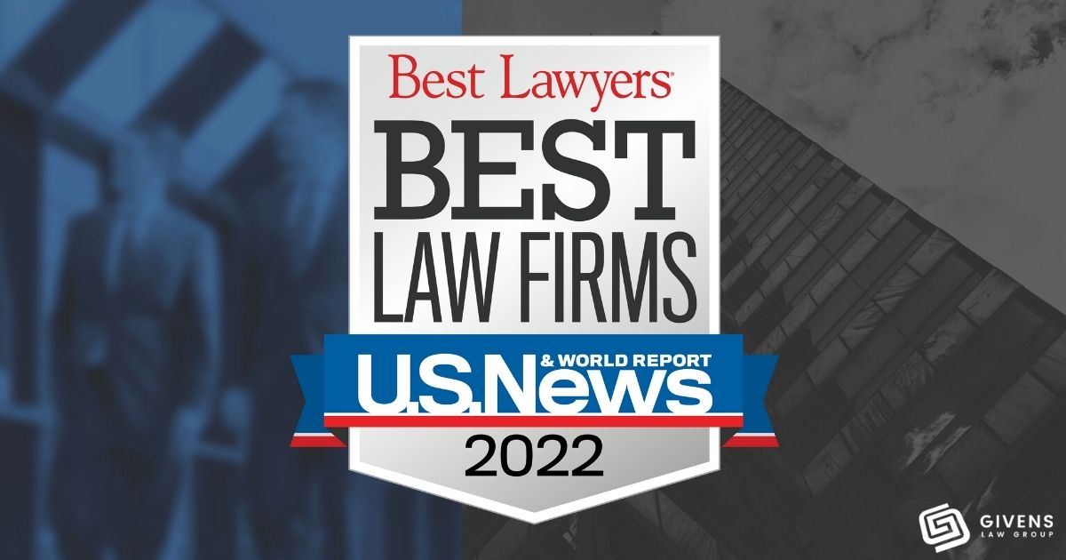 Givens Law Group Included in 2022 “Best Law Firms” Rankings